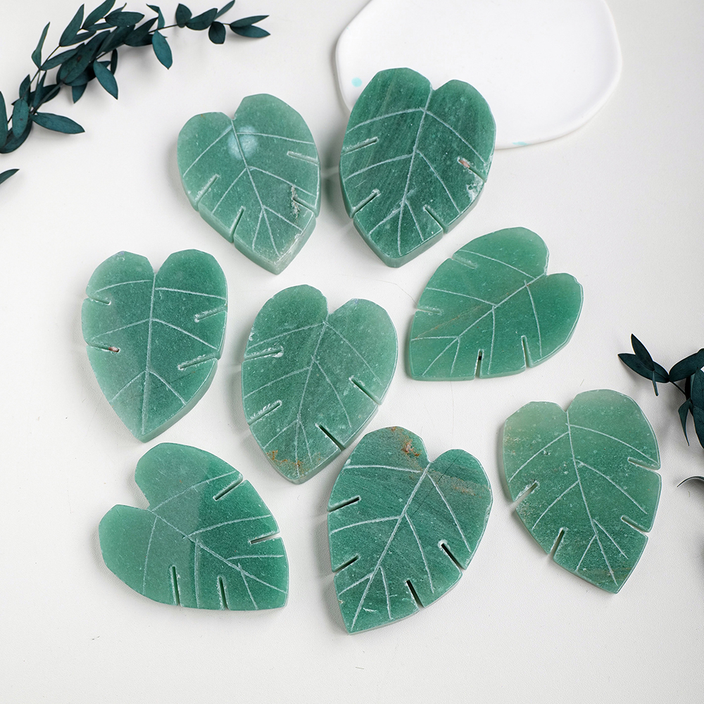 Aventurine Leaf
