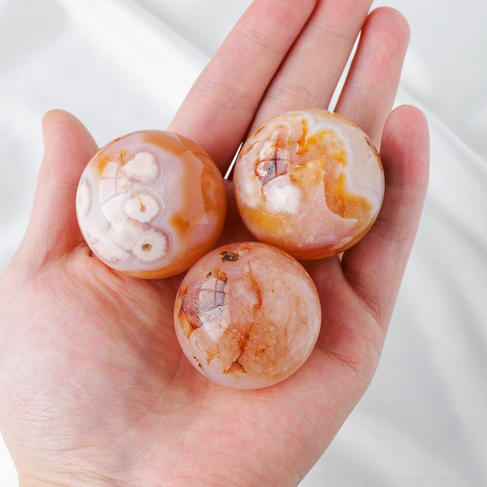 Cherry Agate Sphere