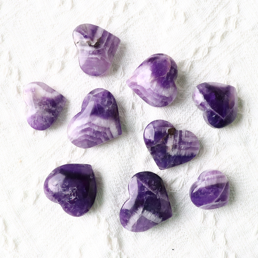Dream Amethyst Heart