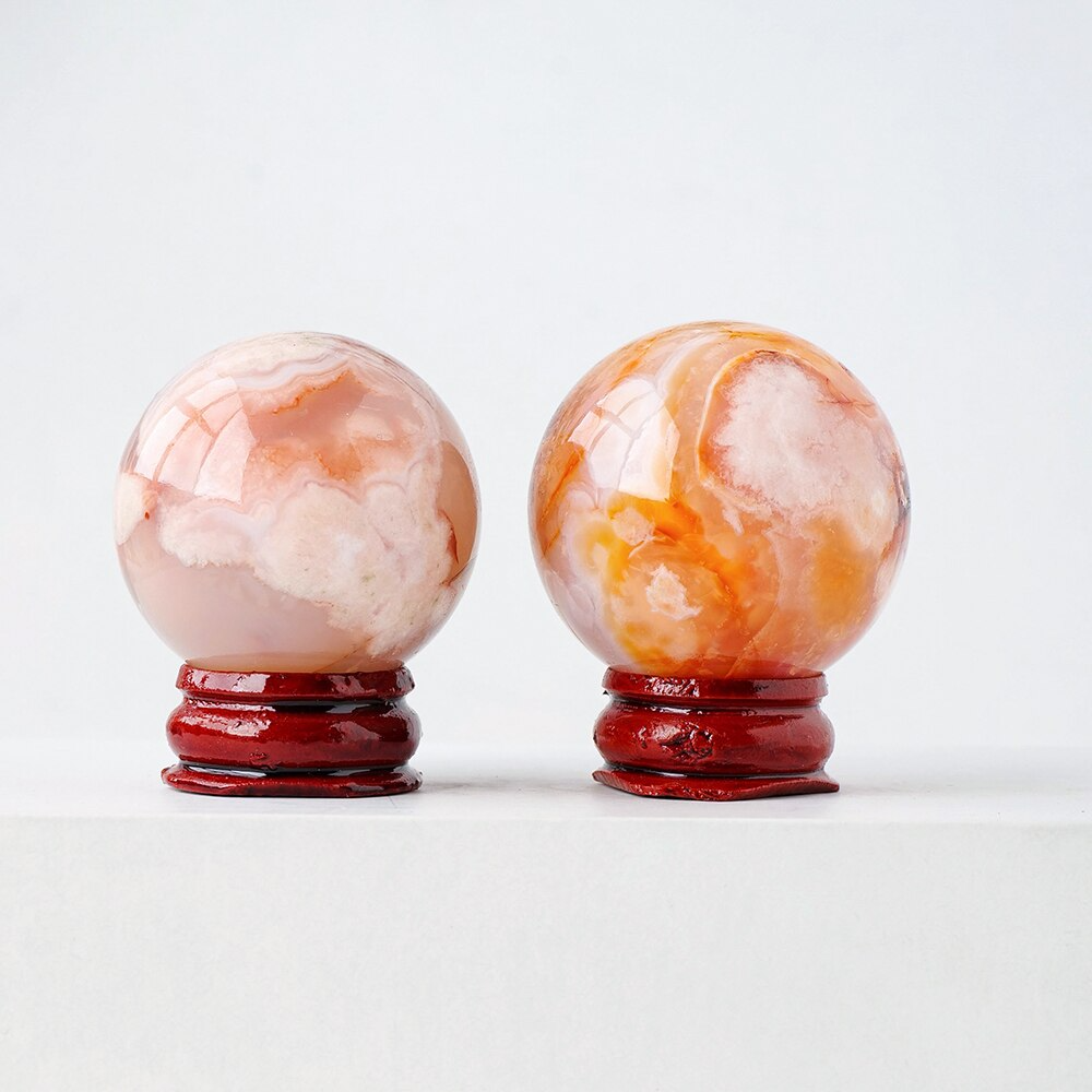 Cherry Agate Sphere