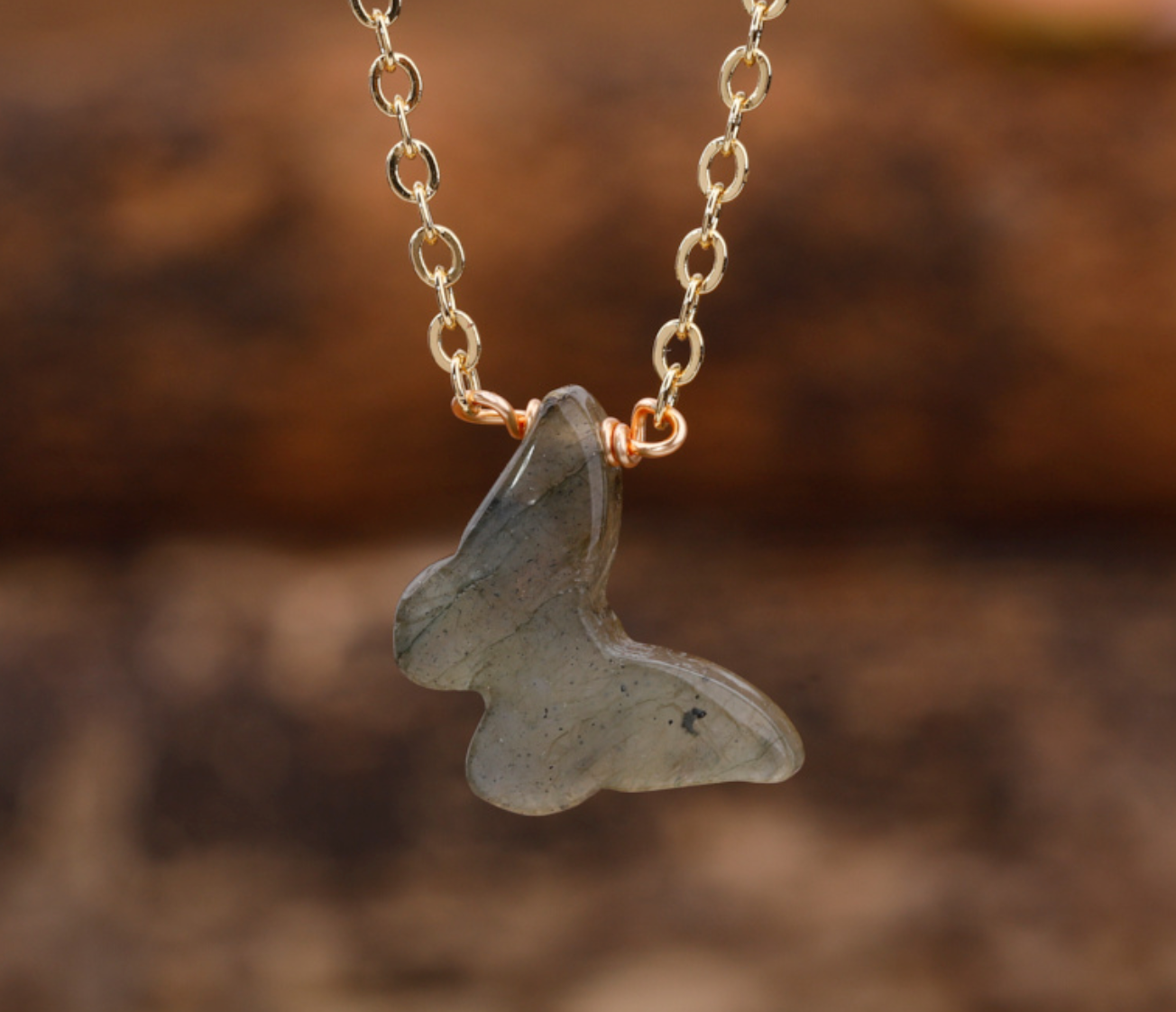 Dainty Butterfly Necklace