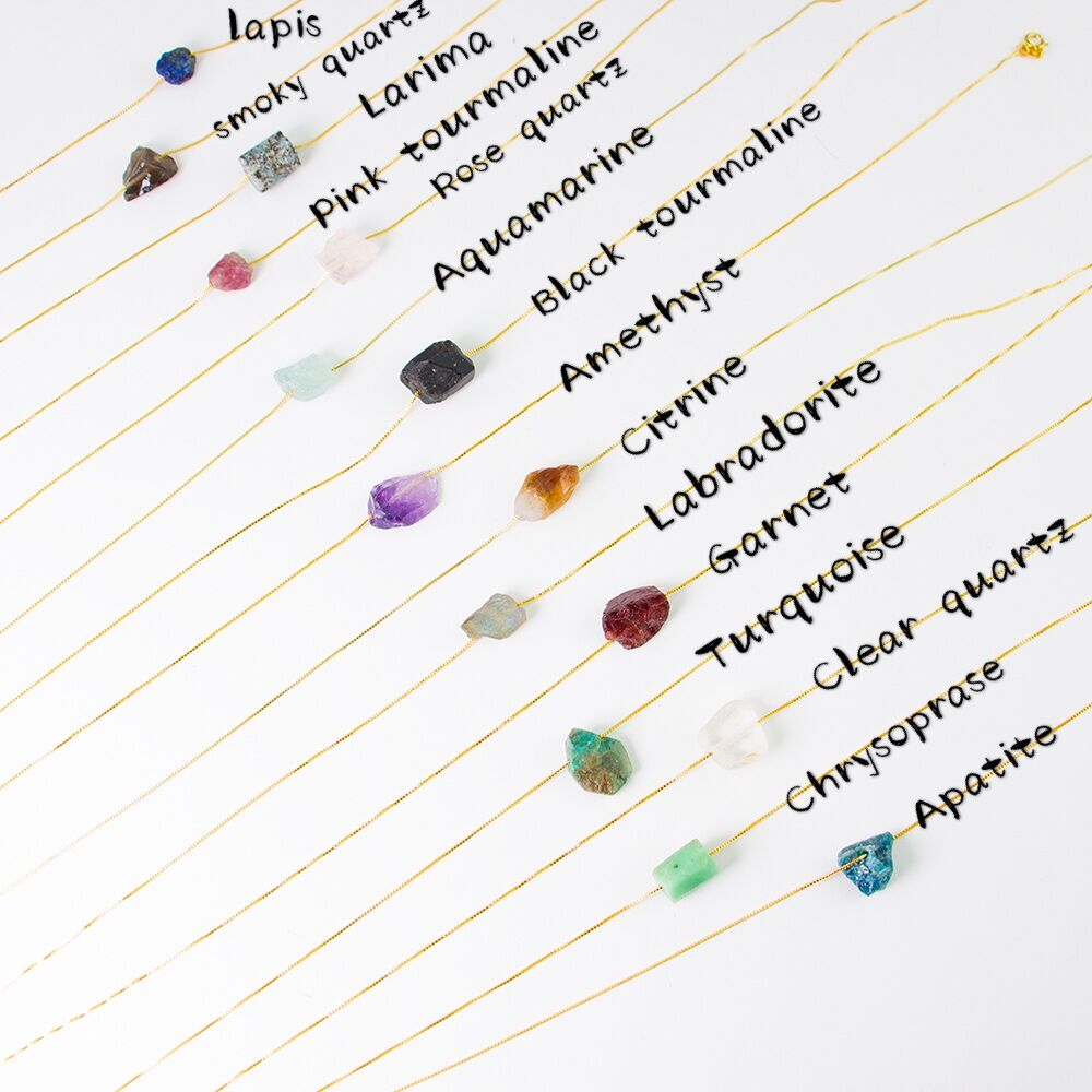 Crystal Chunk Necklace
