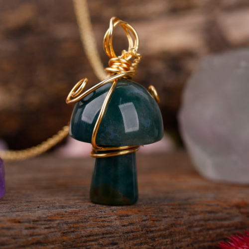 Lucky Mushroom Necklace
