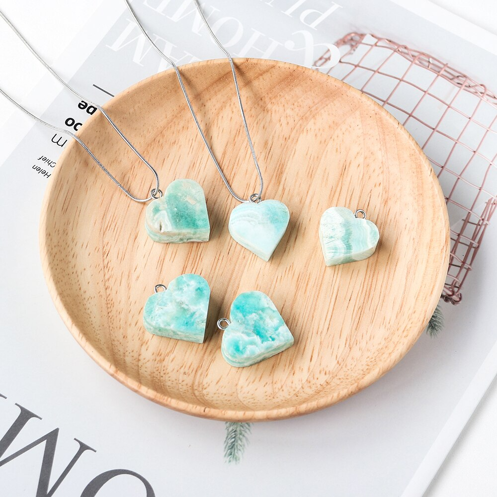 Calcite Heart Necklace