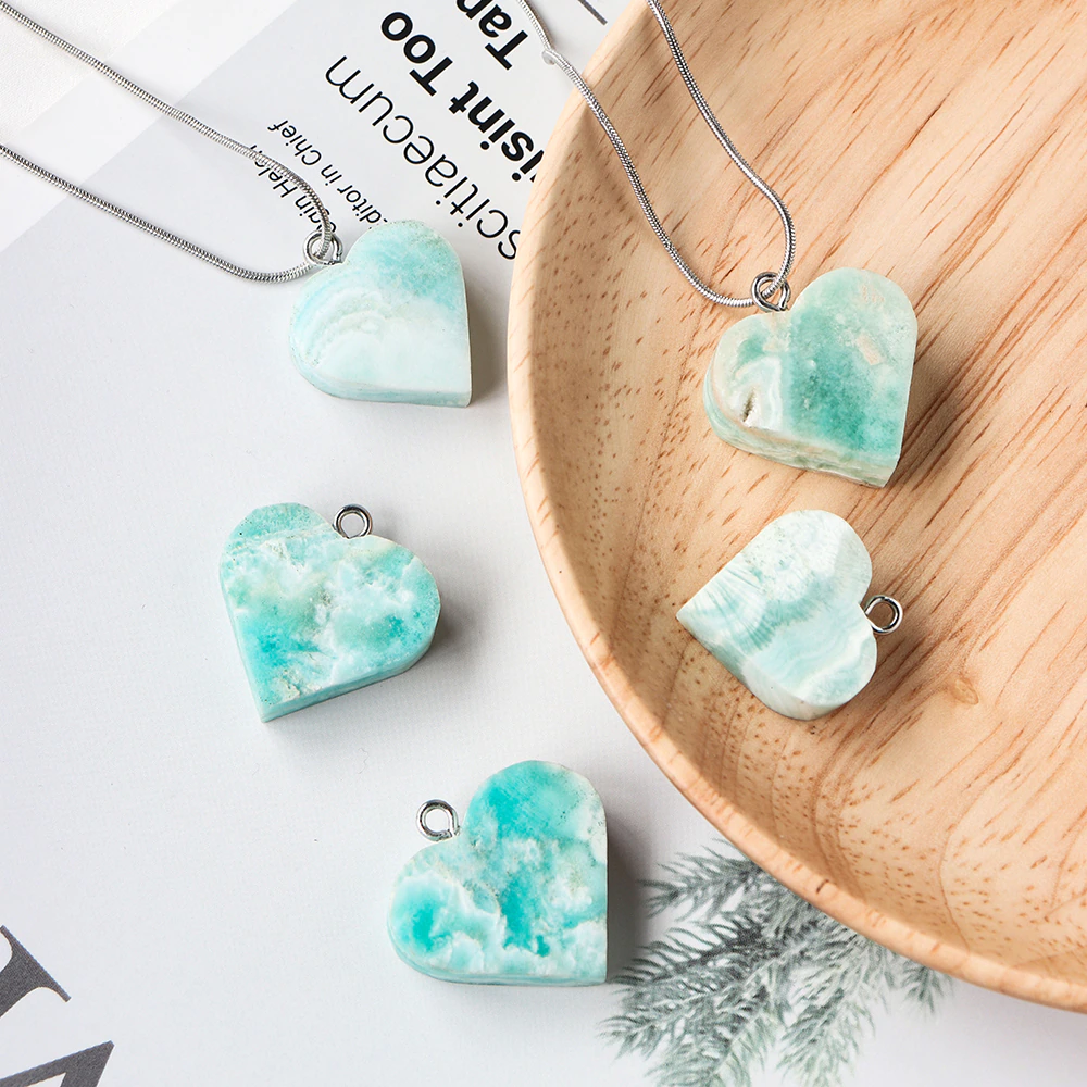 Calcite Heart Necklace
