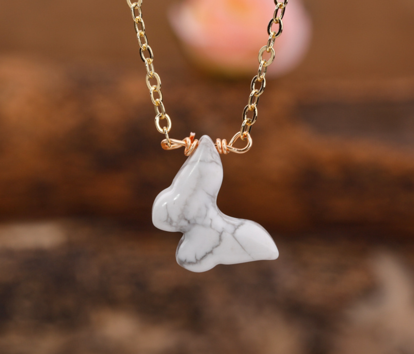 Dainty Butterfly Necklace